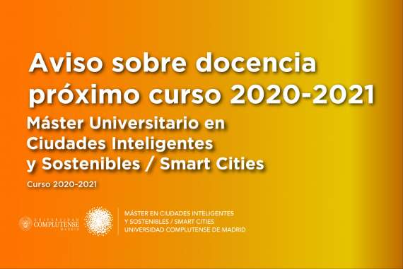 Aviso Próximo Curso Académico 2020-2021